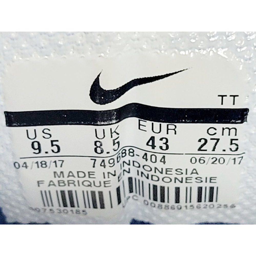 Nike Air Max Invigor Print Blue Men's Shoes Size 9.5 - Picture 8 of 8